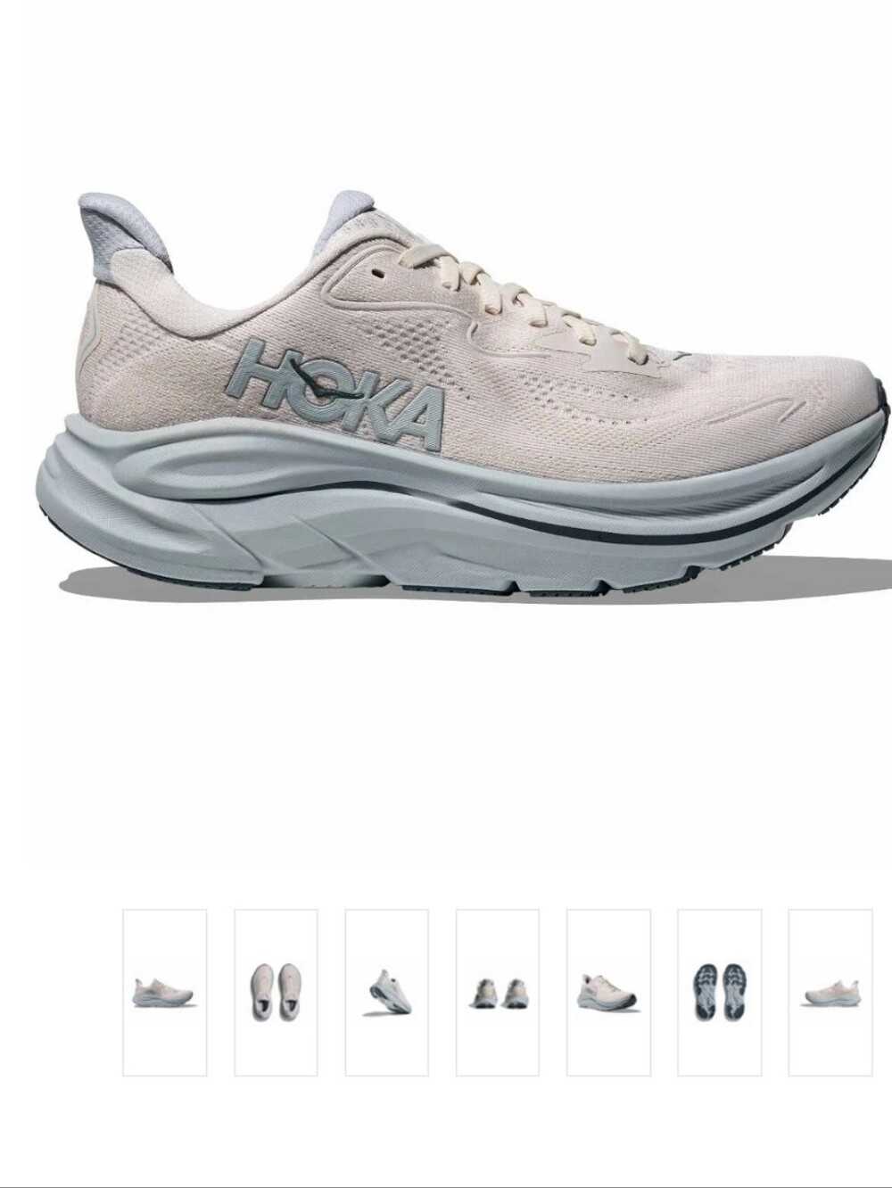 Hoka Clifton 10 In Grout Mineral Blue